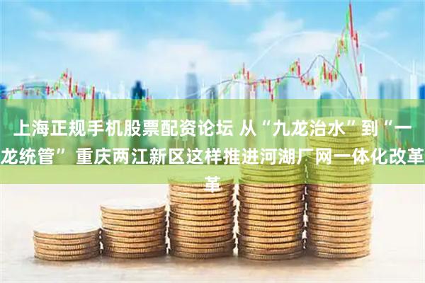 上海正规手机股票配资论坛 从“九龙治水”到“一龙统管” 重庆两江新区这样推进河湖厂网一体化改革